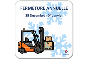 Fermeture Annuelle